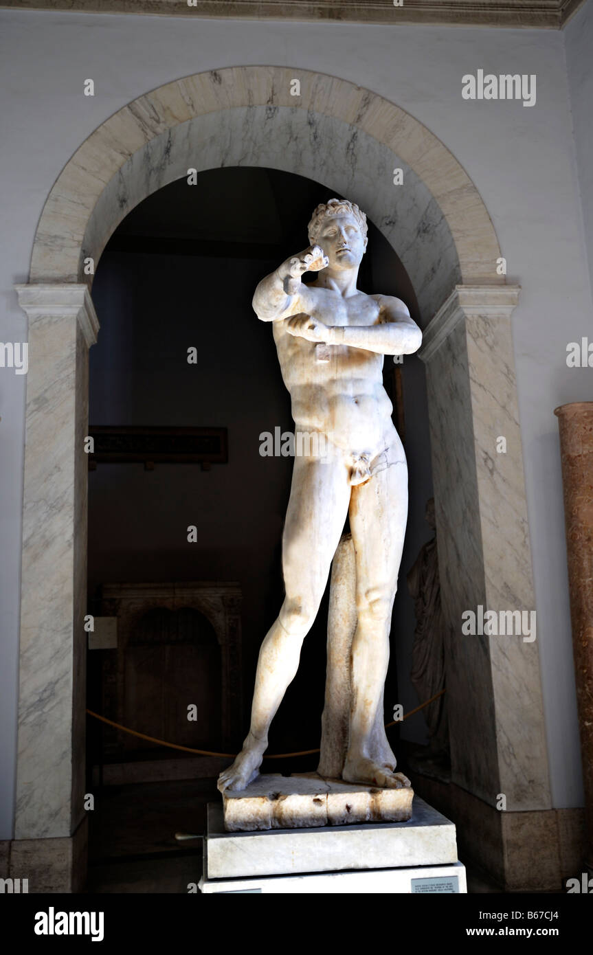 Roman Statue in the Vatican Museums in Rome Italy Stock Photo - Alamy