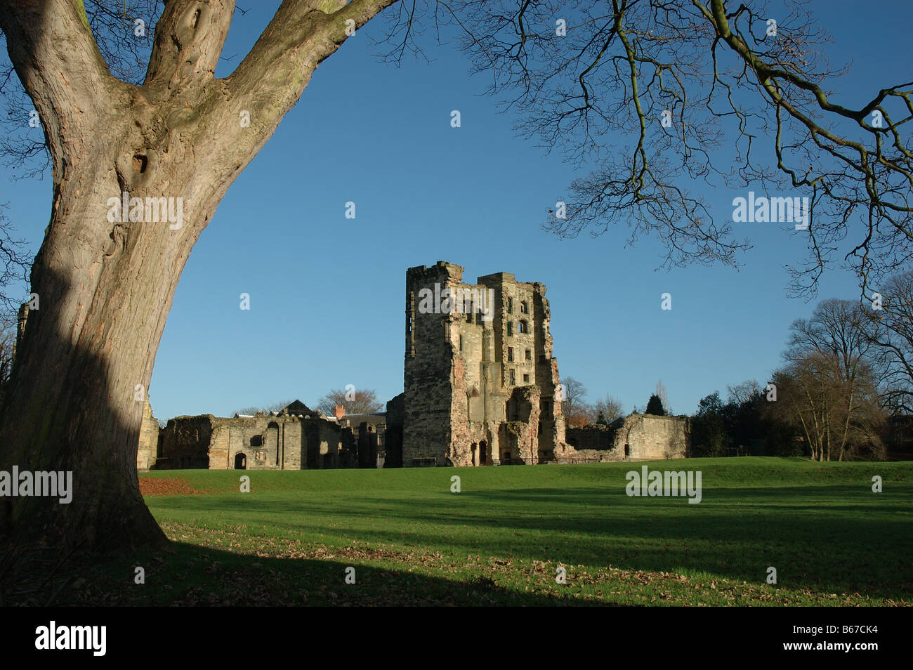 Ashby de la Zouch Castle, Leicestershire, England, UK Stock Photo Alamy