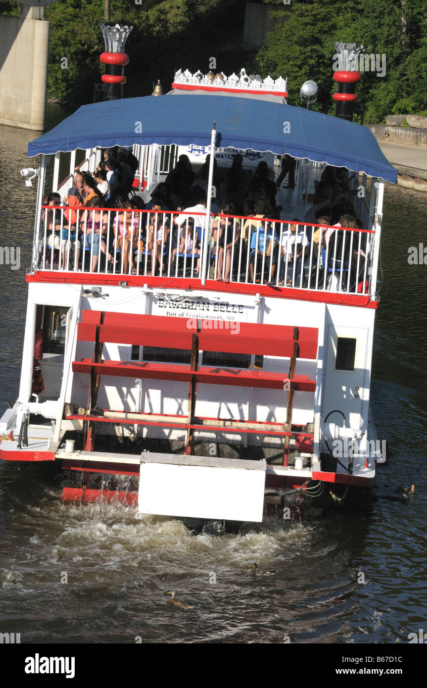 Frankenmuth river boat hires stock photography and images Alamy