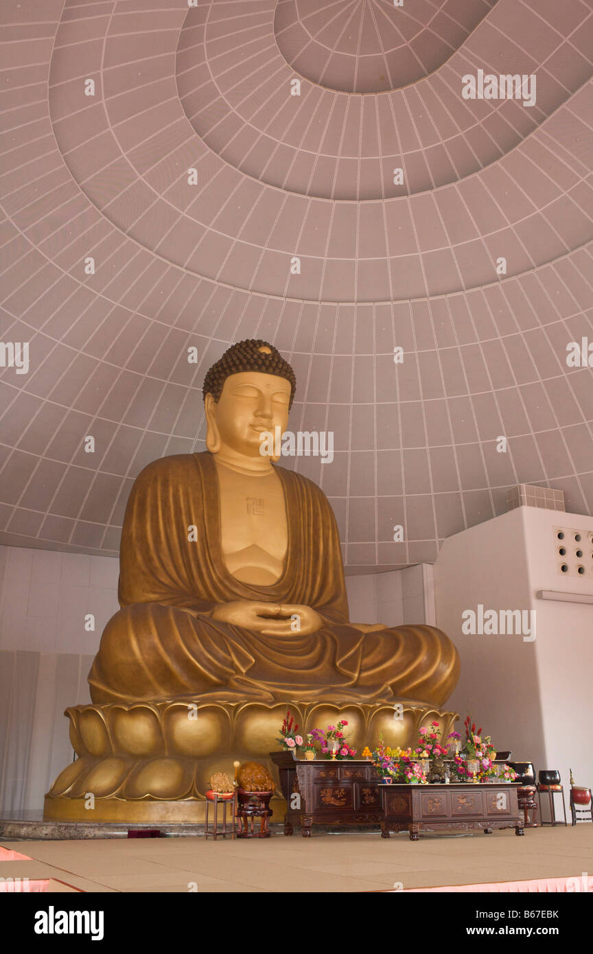 Buddha statue at kong san phor kark see monastery Stock Photo - Alamy