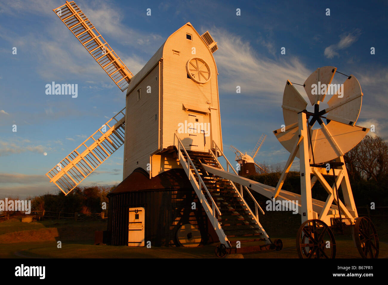 Ditchling Windmill 2 Stock Photo
