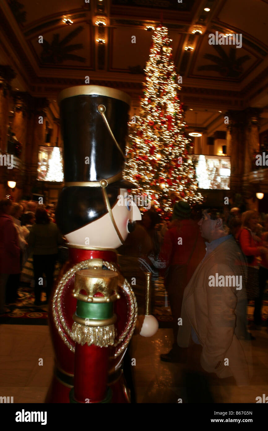 Christmas celebration at the Jefferson hotel in Richmond Stock Photo