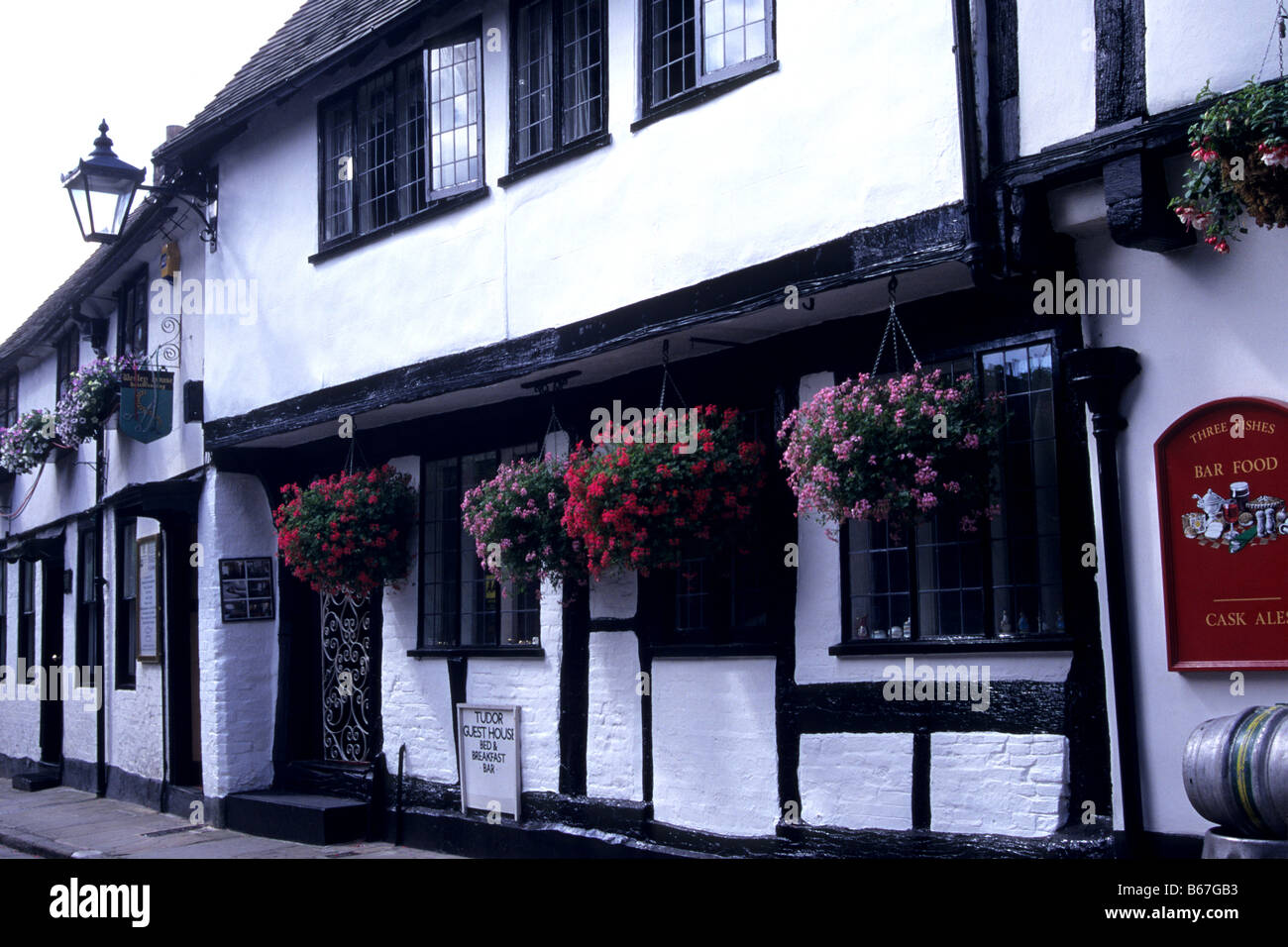 Tudor style house, Shrewsbury, shropshire, UK Stock Photo Alamy