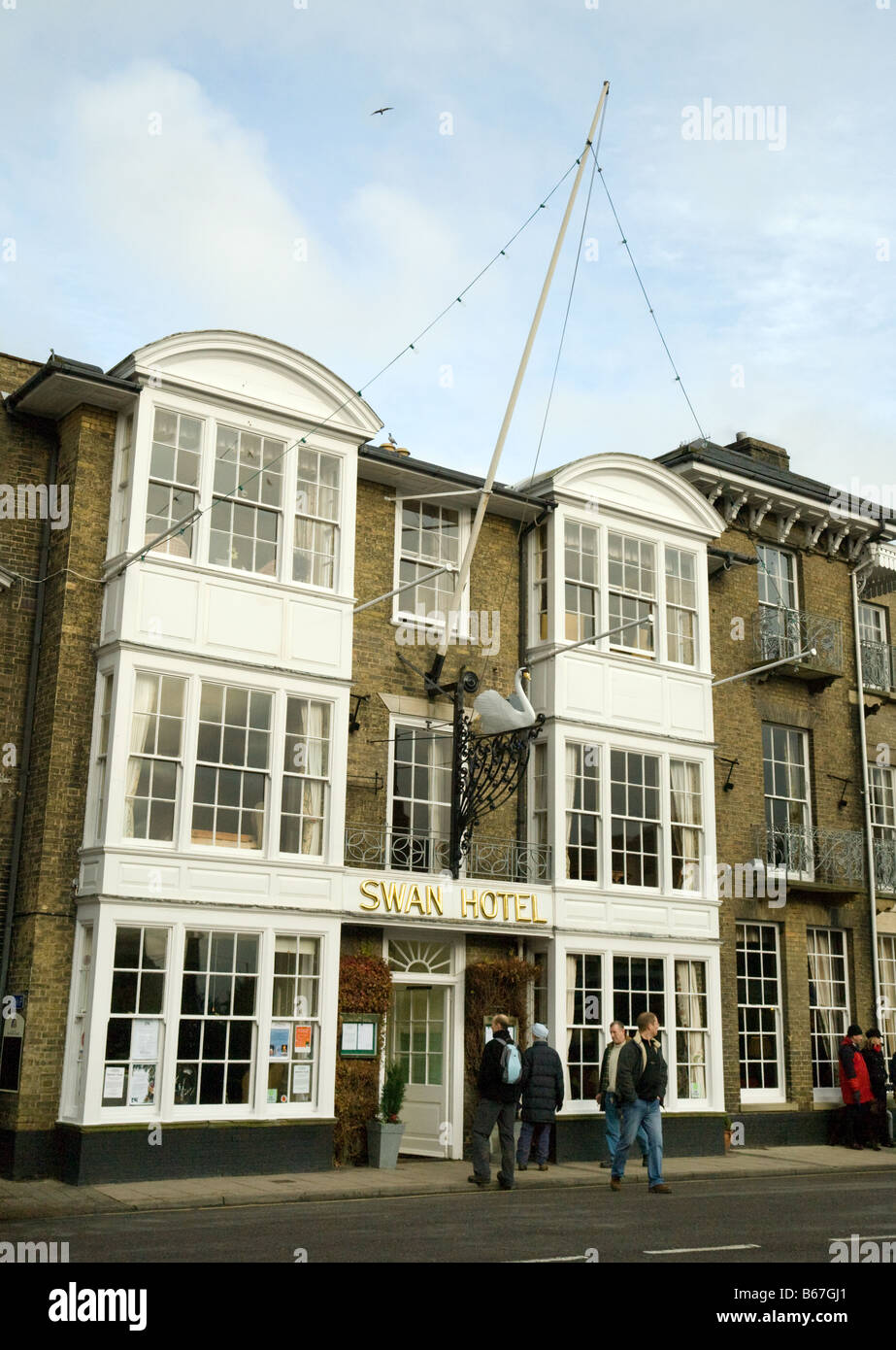 The Swan Hotel, Southwold, Suffolk, England Stock Photo Alamy