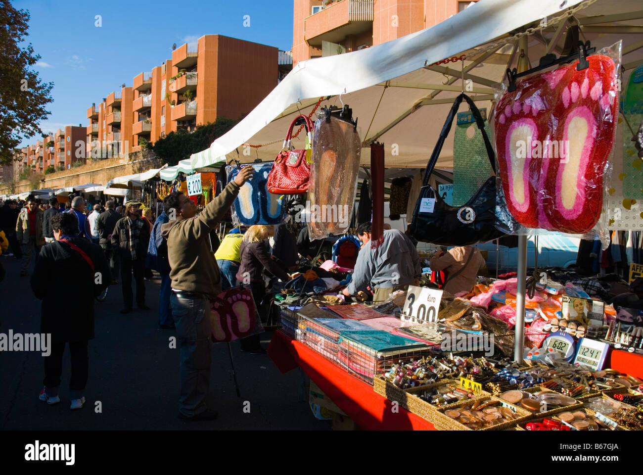Flea Market Porta Portese High Resolution Stock Photography and Images