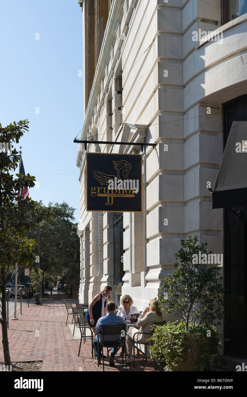 Gryphon Tea Room On Bull Street Historic District Savannah