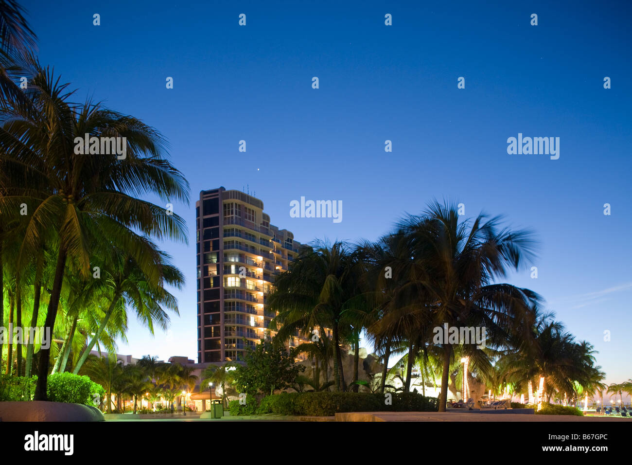 Bahamas New Providence Island Exterior view of Wyndham Crystal Palace