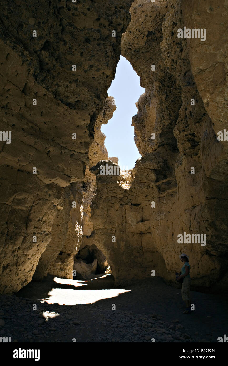 Woman walking bottom canyon hi-res stock photography and images - Alamy