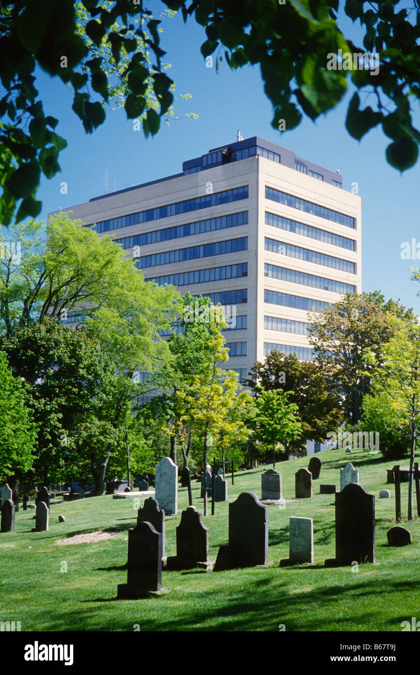 Loyalist Burial Ground, St John, New Brunswick Stock Photo Alamy