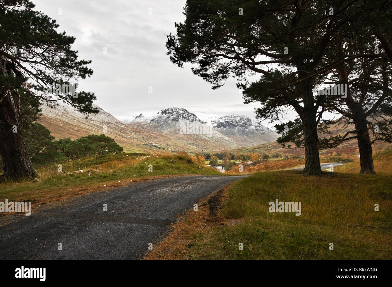 Glen Lyon, Scotland Stock Photo Alamy