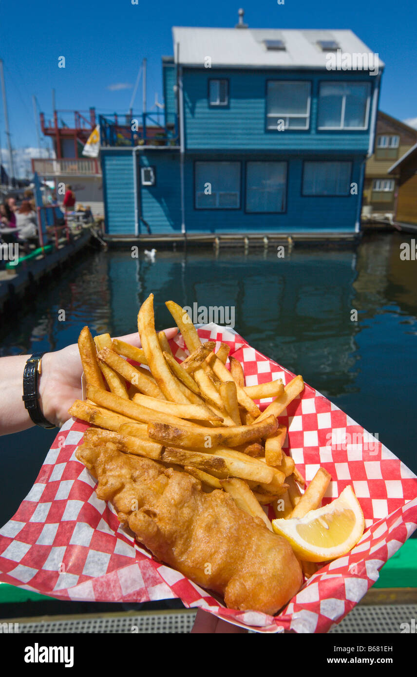 Fish and Chips "Fishermans Wharf" Victoria "Vancouver  