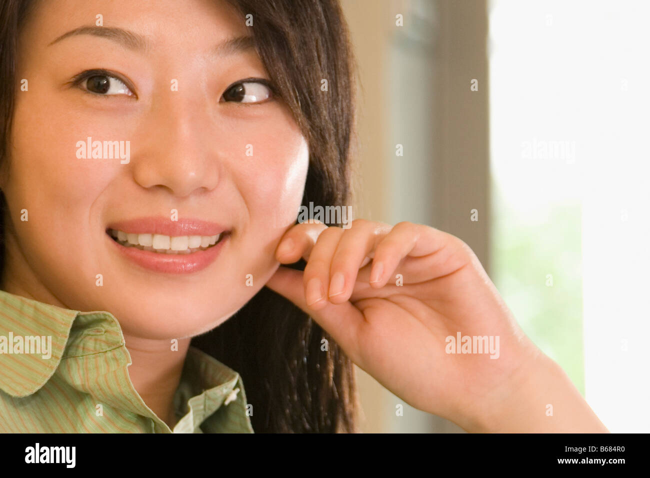 Toothy smiles hi-res stock photography and images - Alamy
