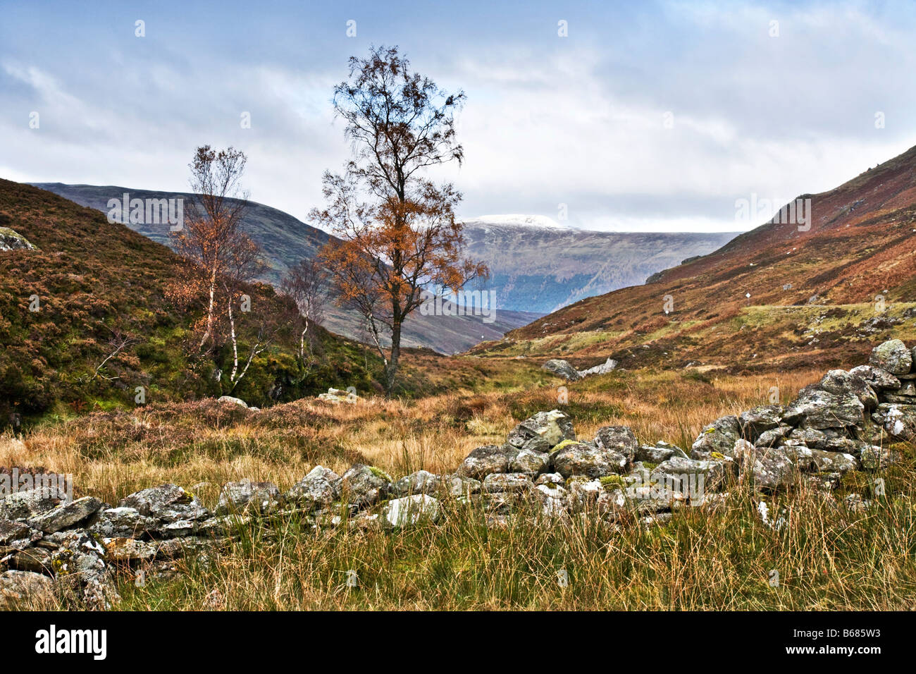 Glen Lyon Stock Photo Alamy