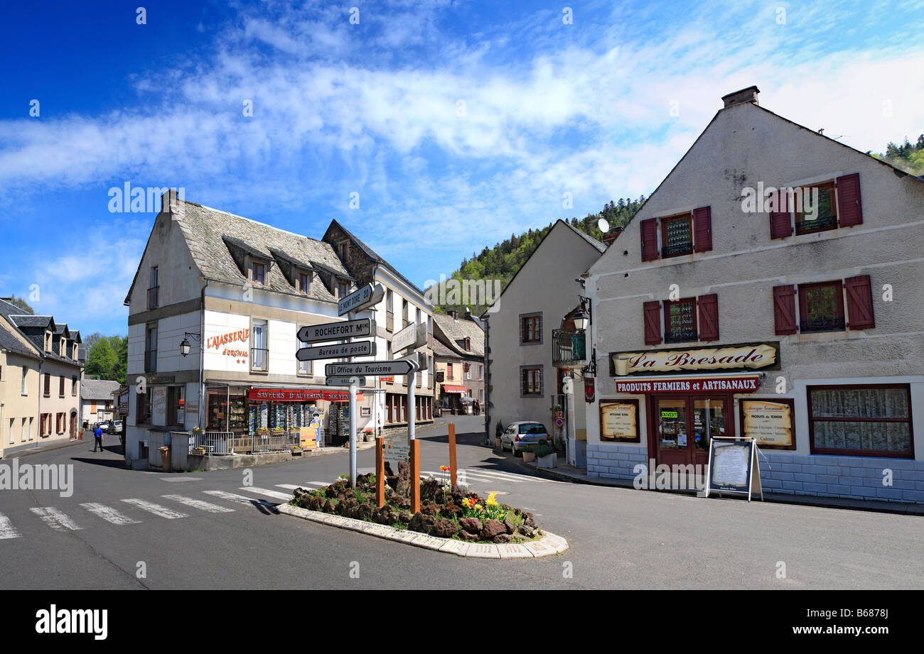 Orcival, Auvergne, France Stock Photo - Alamy
