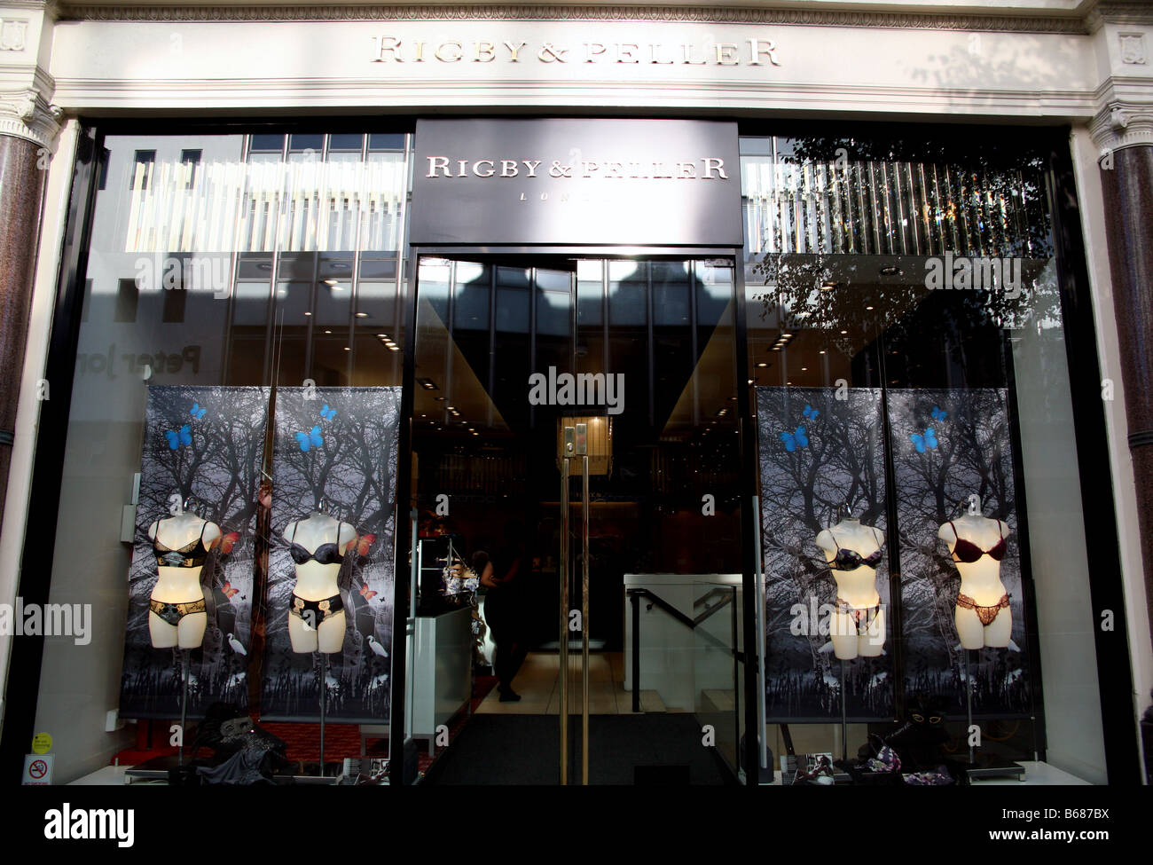Rigby & Peller lingerie shop, London Stock Photo - Alamy