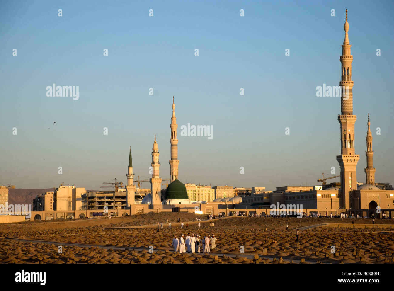 Graves of Jannat ul Baqi Madinah Saudi Arabia Stock Photo - Alamy