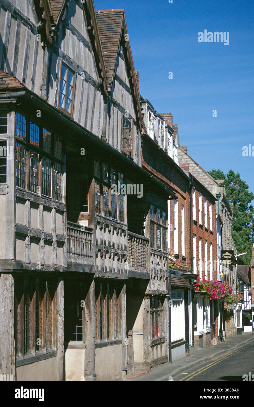 Much Wenlock, Shropshire Stock Photo Alamy