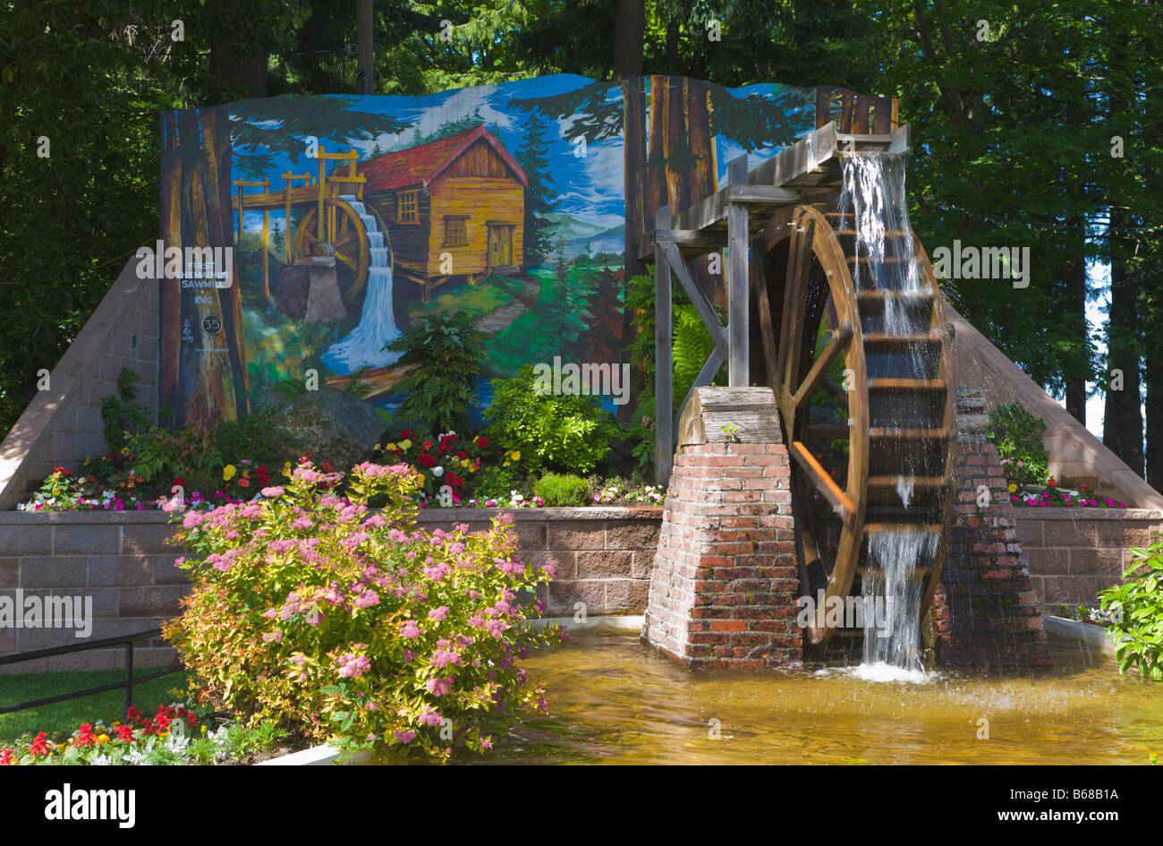 Mural chemainus vancouver island bc hires stock photography and images