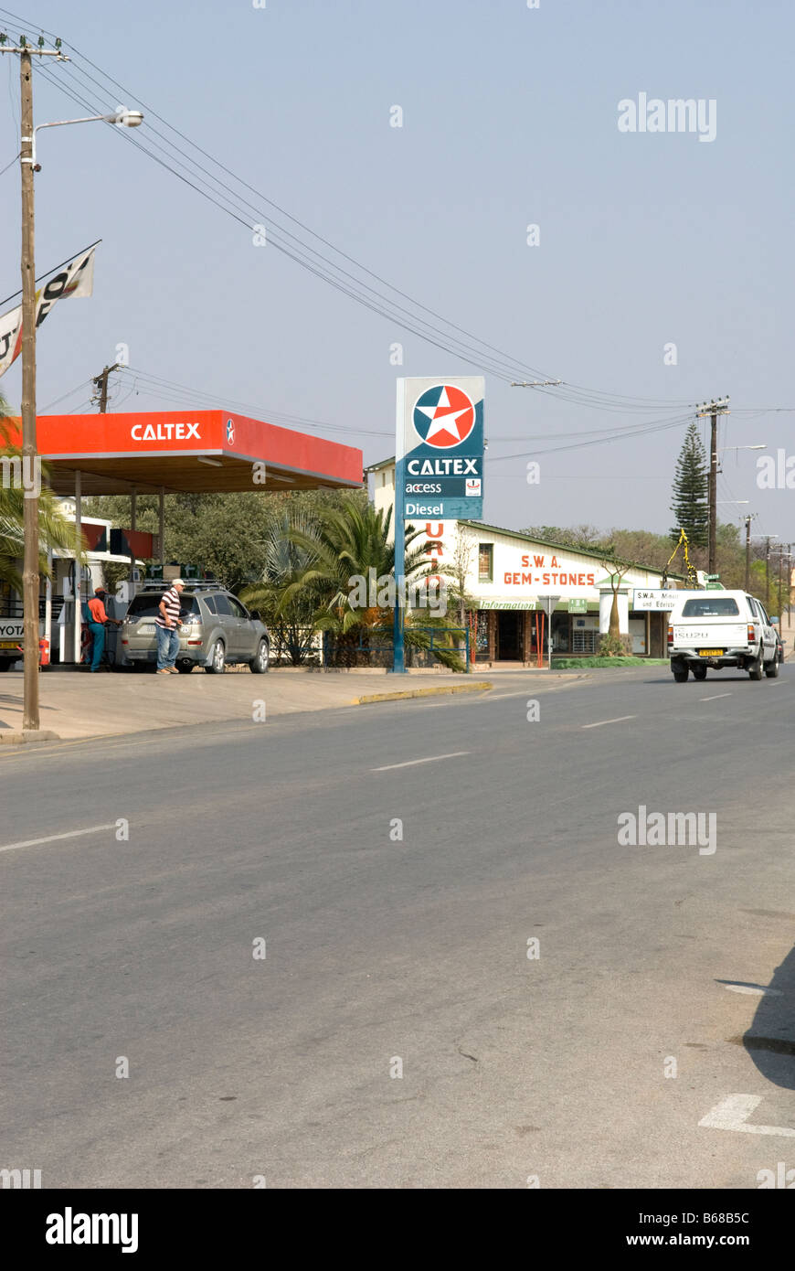 Outjo town, Namibia Stock Photo