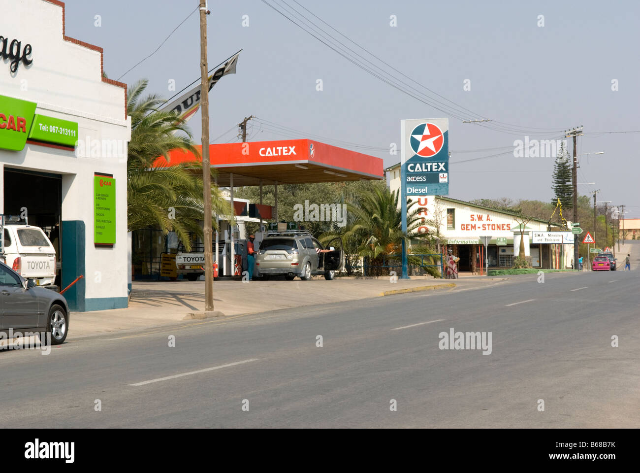 Outjo town Namibia Stock Photo