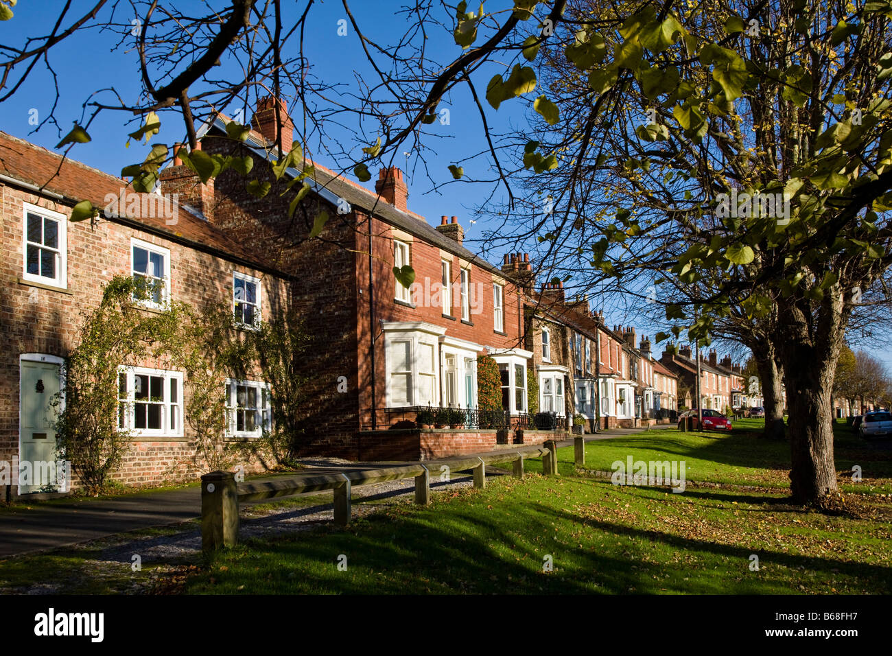 Uppleby in Easingwold small market town north of York in Hambleton