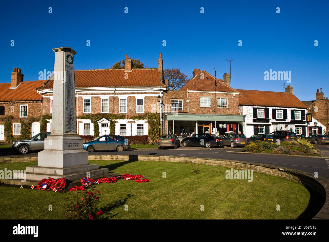 Easingwold small market town north of York in Hambleton District North Yorkshire Stock Photo Alamy