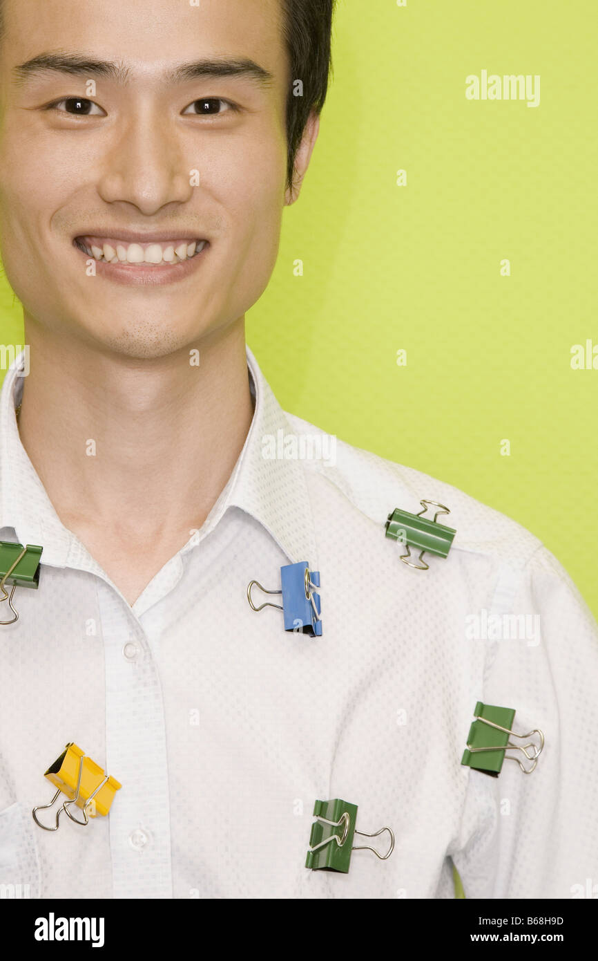 Portrait of a young man smiling Stock Photo - Alamy