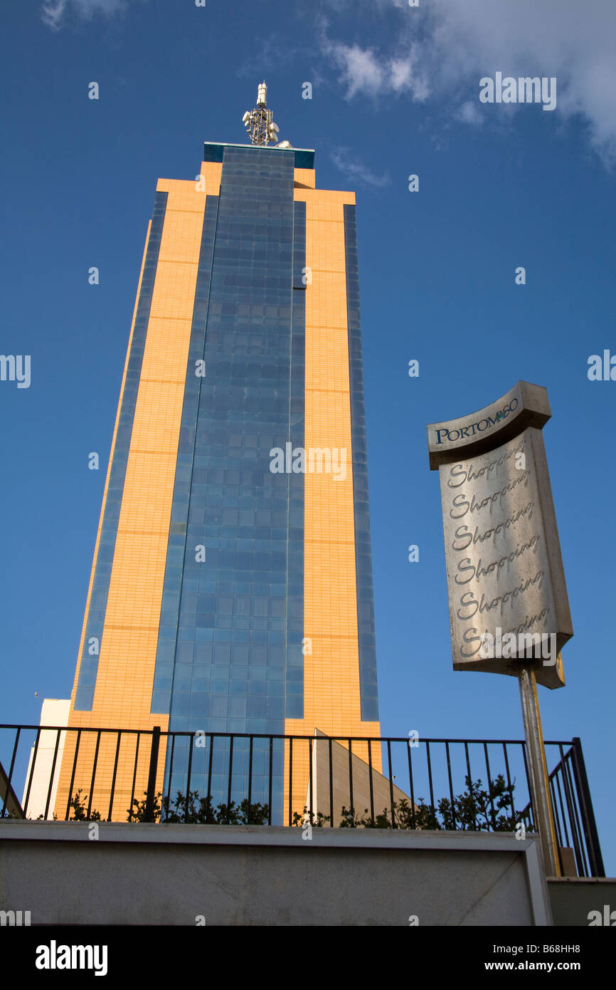 Portomaso Tower, Portomaso, Saint Julian’s, Malta Stock Photo