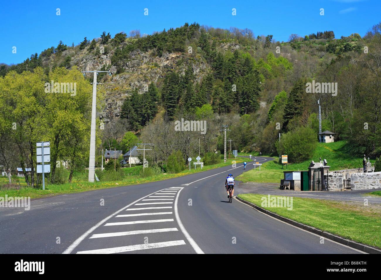 France mountain road hi-res stock photography and images - Alamy