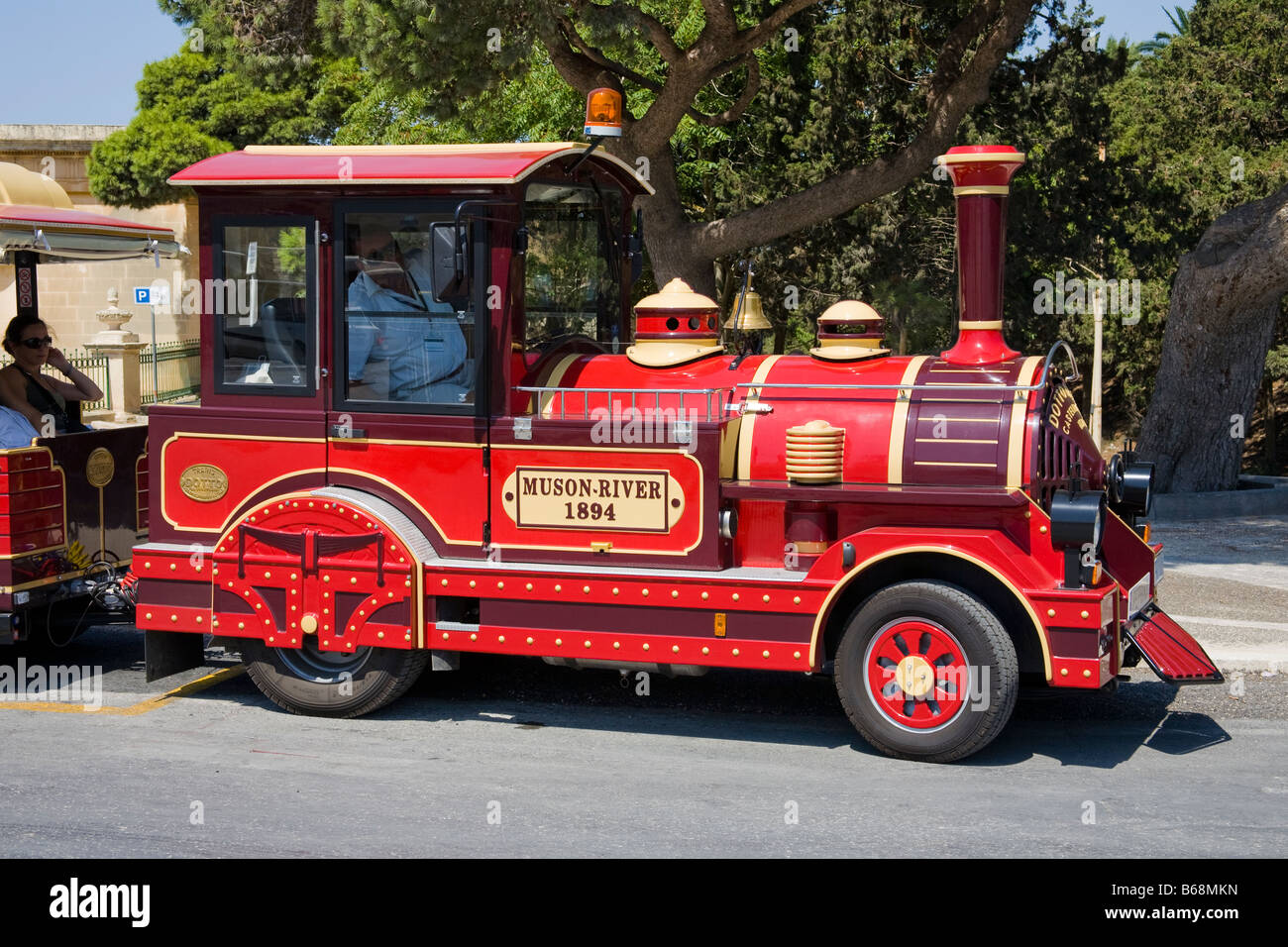 Tourists’ transportation vehicle, Rabat, Malta Stock Photo