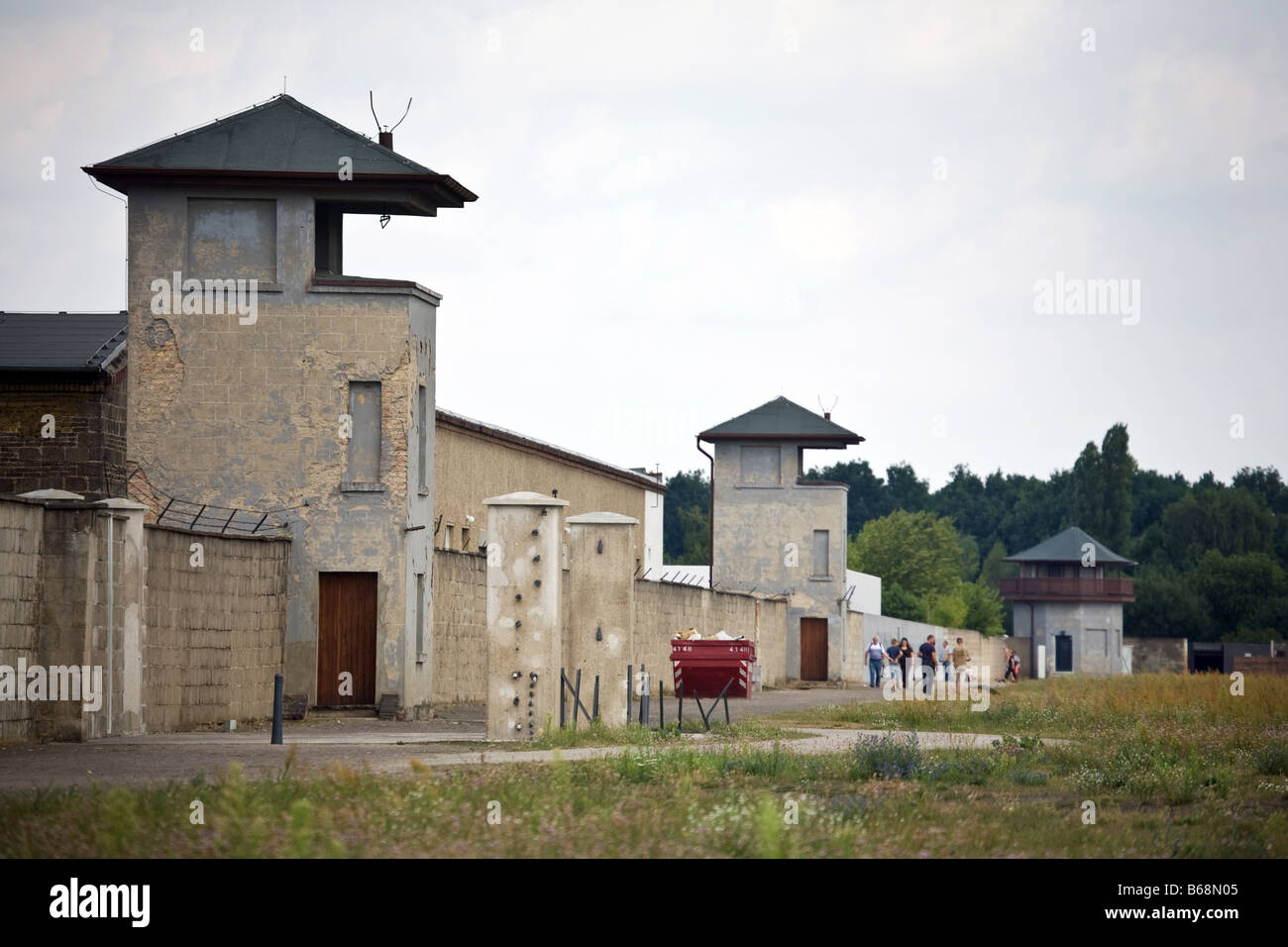 Concentration camp Sachsenhausen Stock Photo