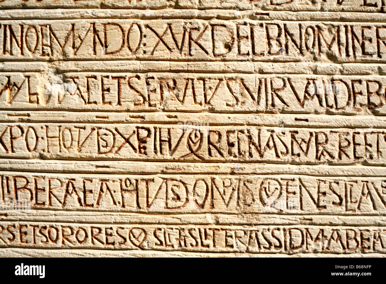 Roman inscription hi-res stock photography and images - Alamy