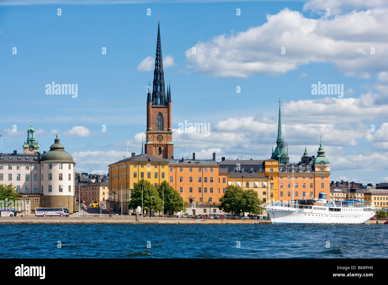 SWEDEN STOCKHOLM RIDDARHOLMEN ISLAND Stock Photo - Alamy