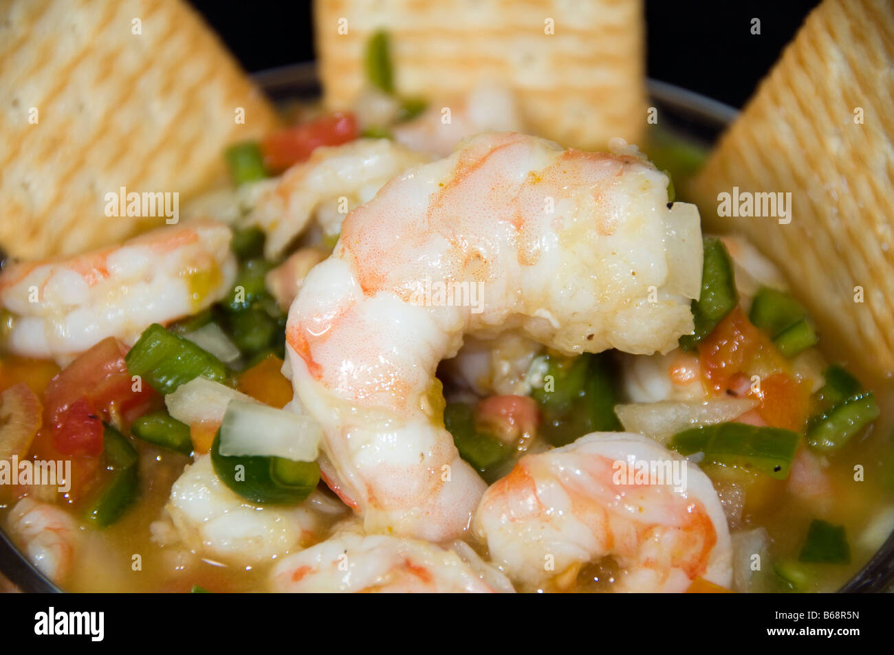 Seeviche shrimp ceviche cebiche seviche jumbo fresh citrus marinated corn island ...