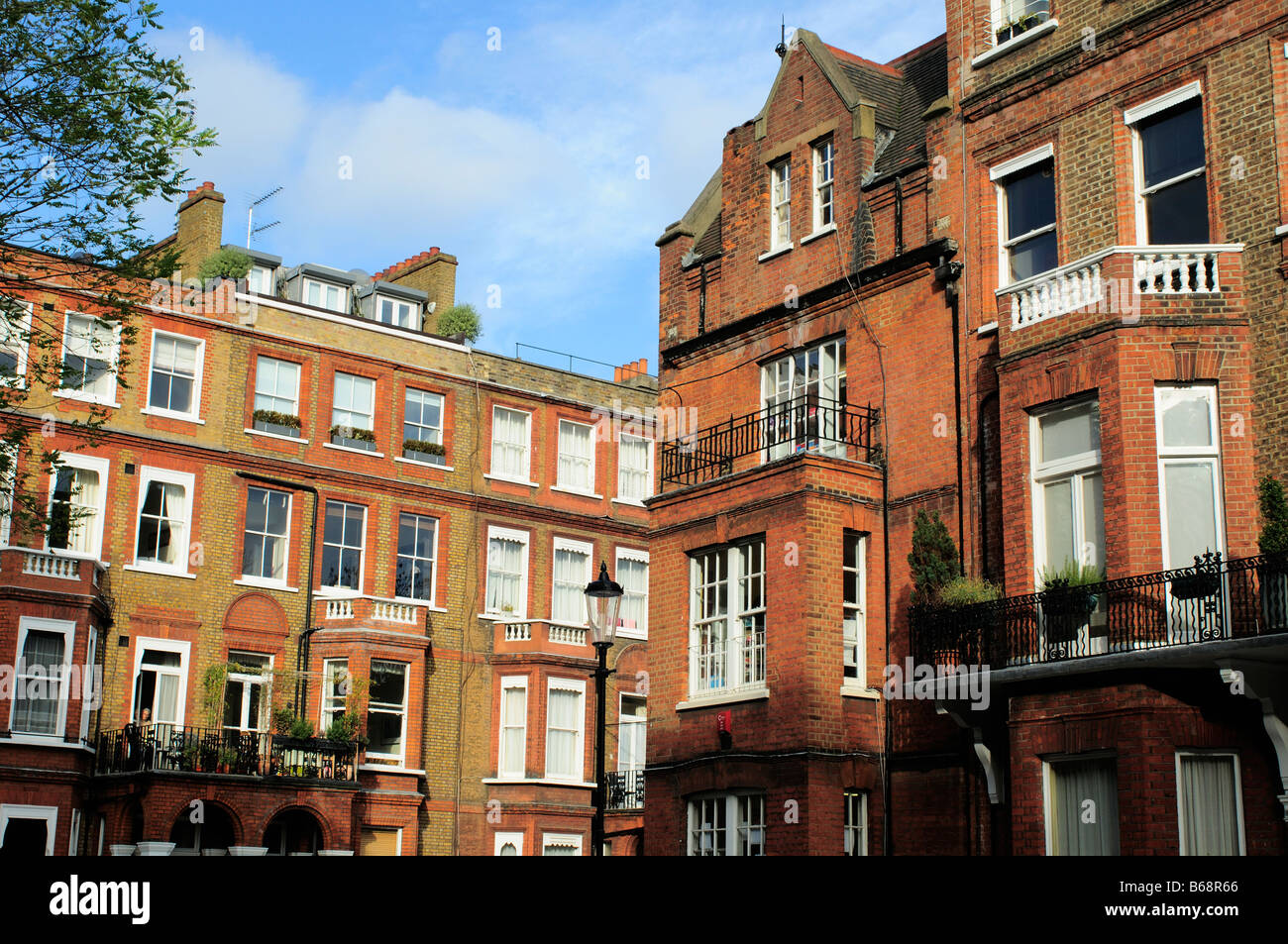 Houses in Rosary Gardens South Kensington SW7 London Stock Photo Alamy
