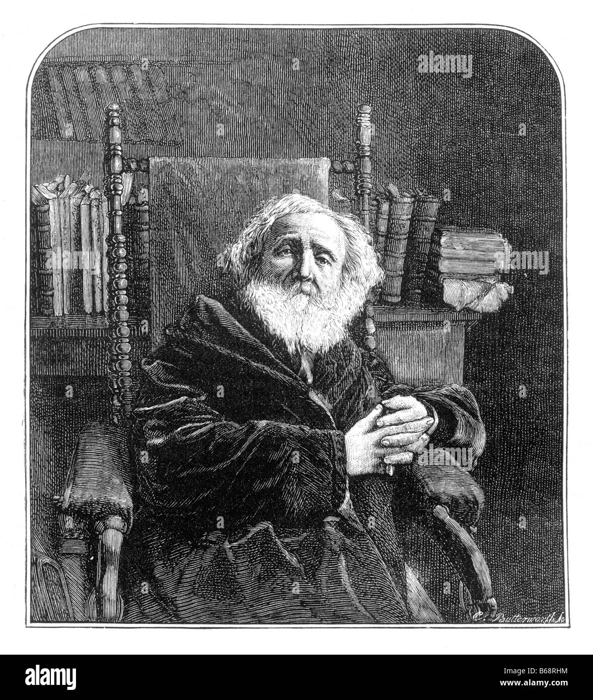 Dr Leopold Von Ranke b1795 d1886 German Historian Stock Photo