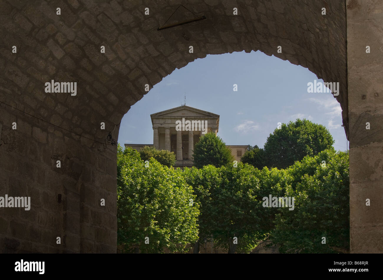 City of Largentière Stock Photo Alamy