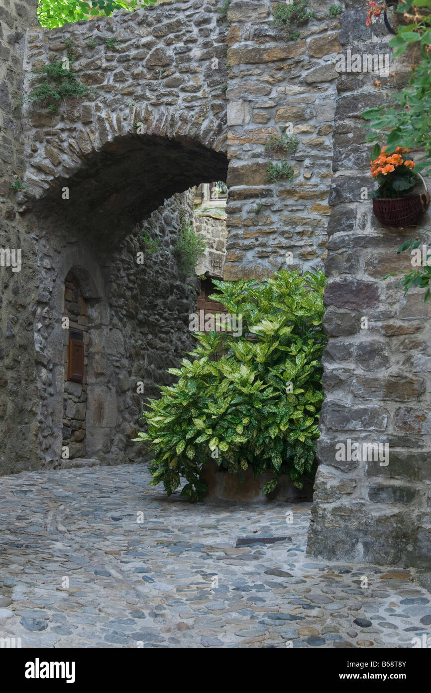 Salavas village Stock Photo