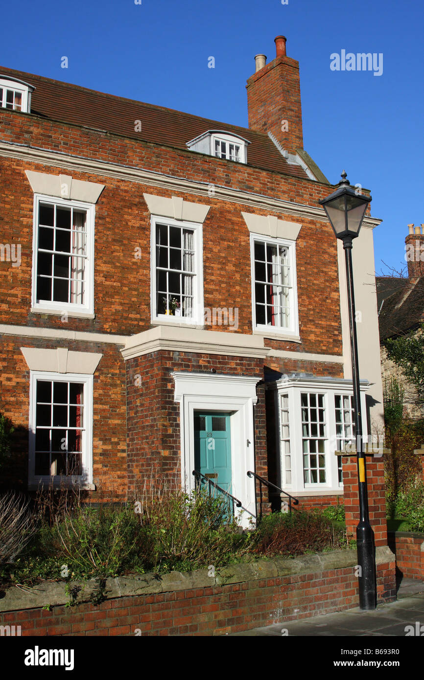 Town houses in Minster Yard, Lincoln, England, U.K Stock Photo Alamy