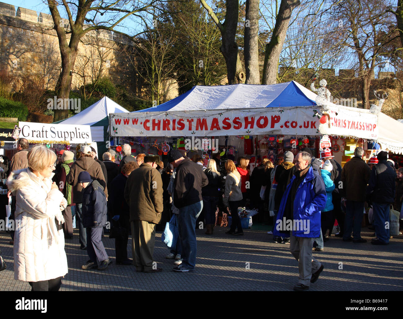 Lincoln Christmas Market, Lincoln, England, U.K Stock Photo Alamy
