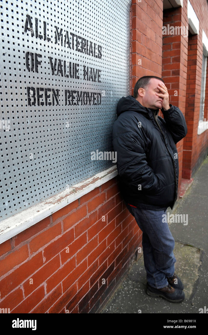 Terraced Housing, Higher Broughton Salford Stock Photo Alamy