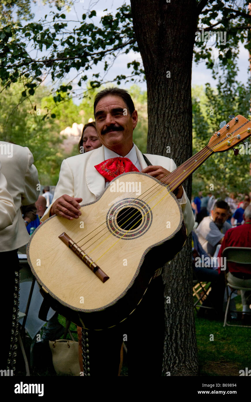 A Mariachi band player in Albuquerque Stock Photo Alamy
