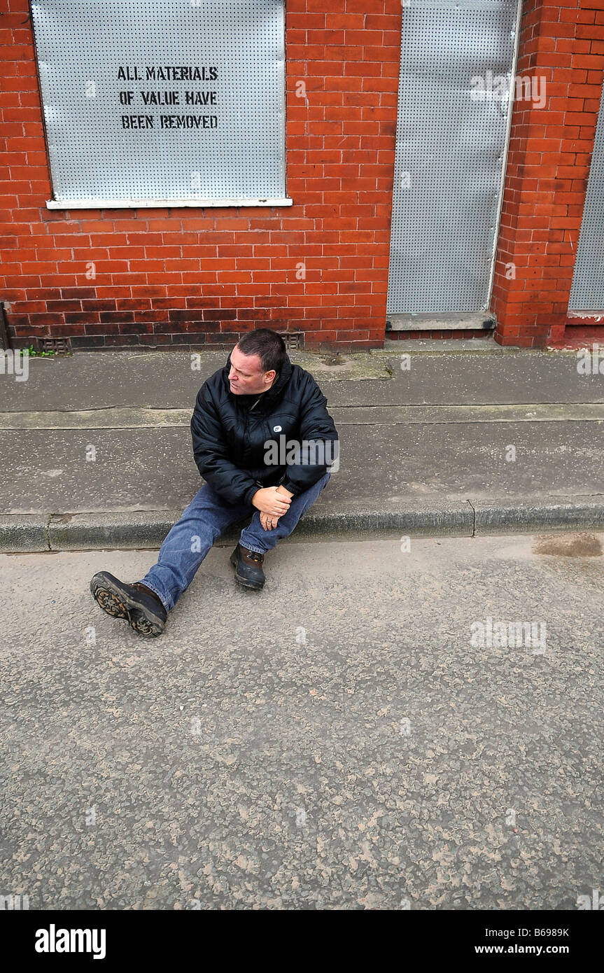 Terraced Housing, Higher Broughton Salford Stock Photo Alamy