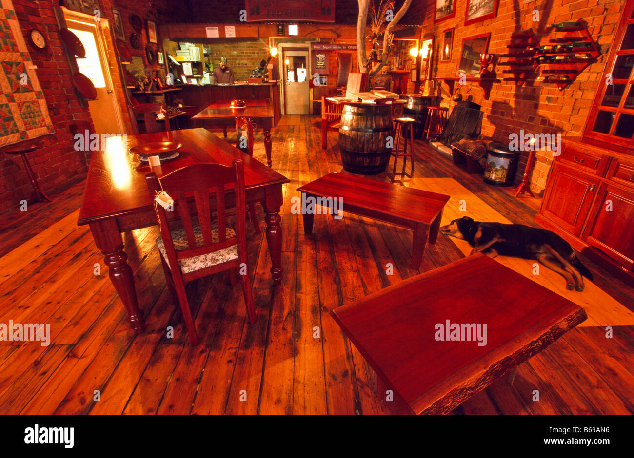Furniture shop, Koondrook, Australia Stock Photo Alamy