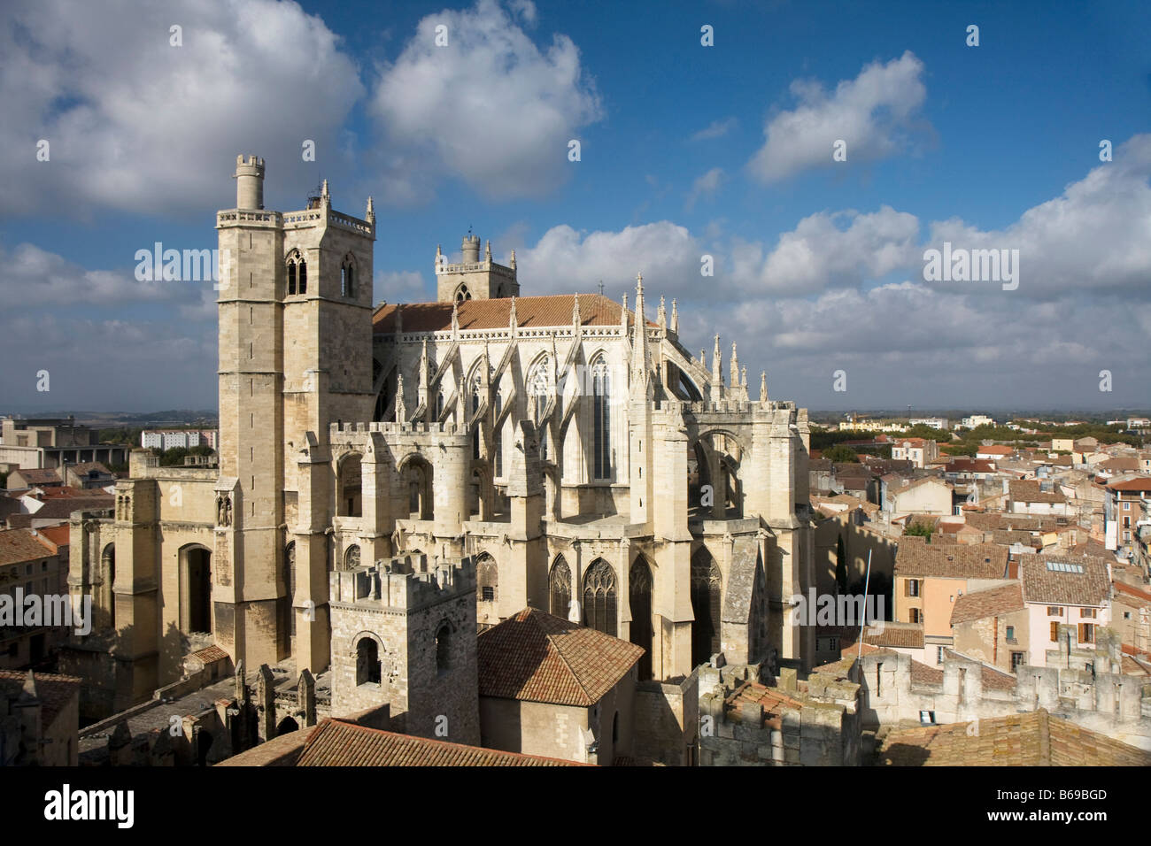 Cathedral of Narbonne, Aude, France, Europe Stock Photo