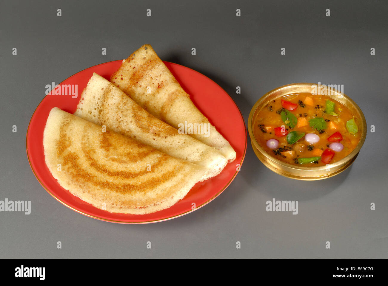 Typical South Indian Breakfast