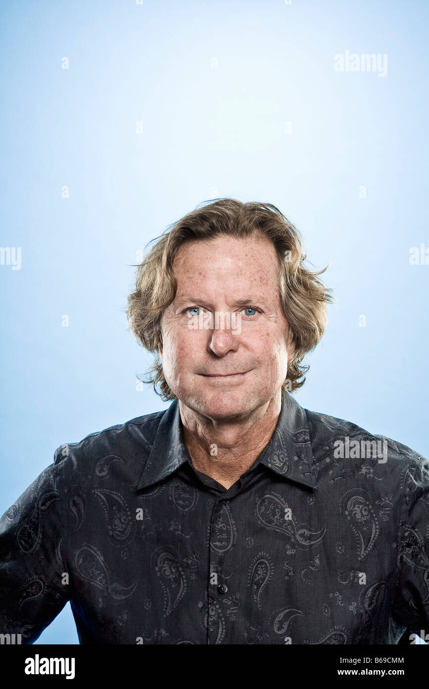 Portrait of a man smiling Stock Photo