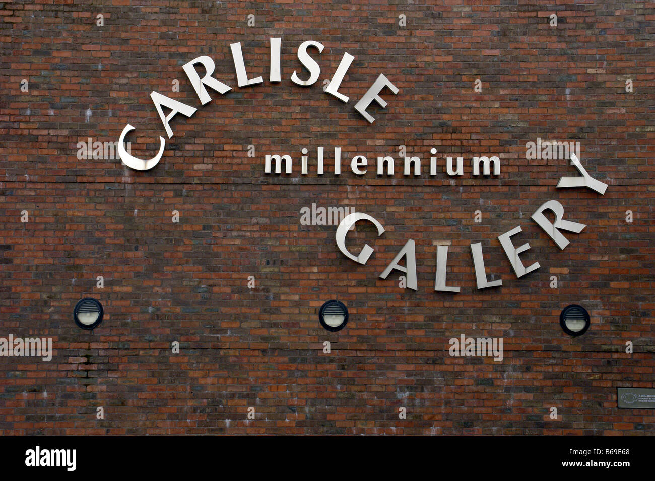 Carlisle Millennium Gallery Cumbria Stock Photo