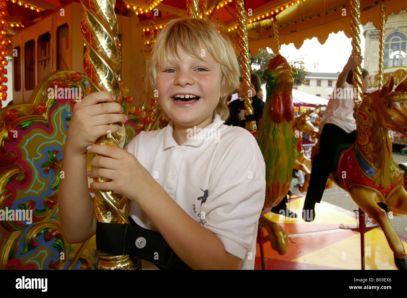 Annual Michaelmas Fair, Abingdon Stock Photo Alamy