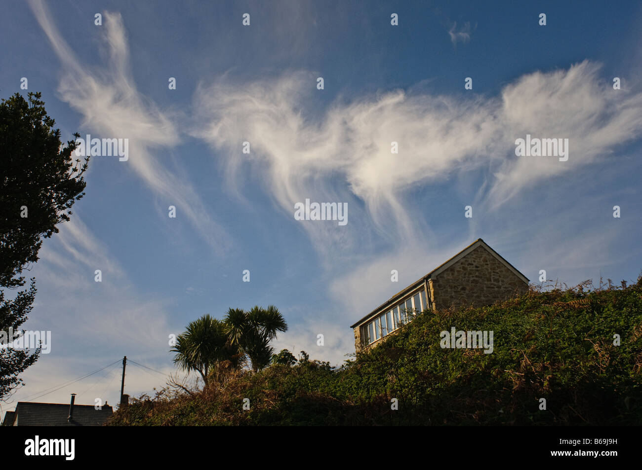 Clouds in the sky. (Altocumulus Castelanus Stock Photo - Alamy, image size:1300x953